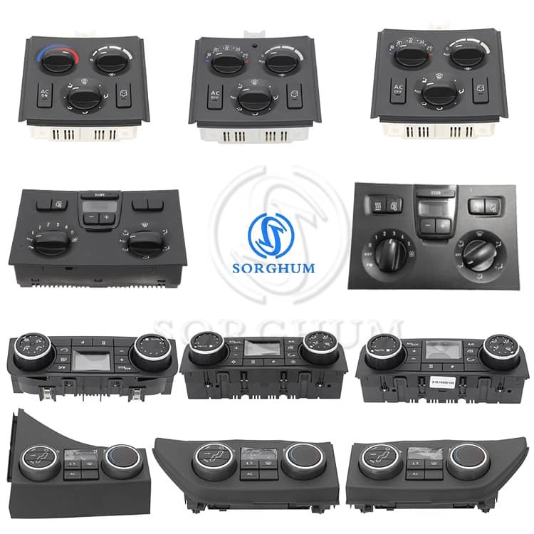 Sorghum Truck Parts Electrical System Ac Control Panel Switch Combination Headlight Rocker Switch for VOLVO SCANIA MAN BENZ