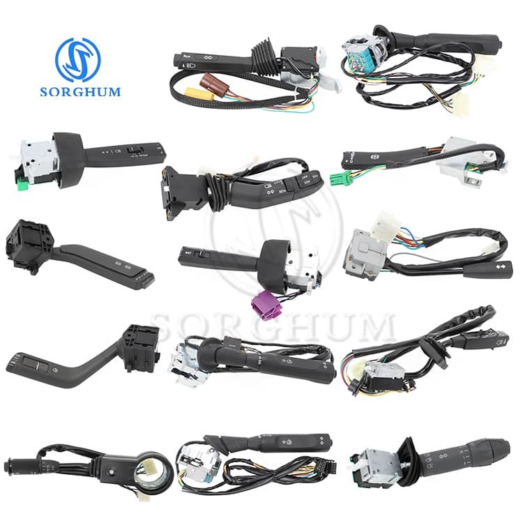 Sorghum Truck Parts Electrical System Ac Control Panel Switch Combination Headlight Rocker Switch for VOLVO SCANIA MAN BENZ