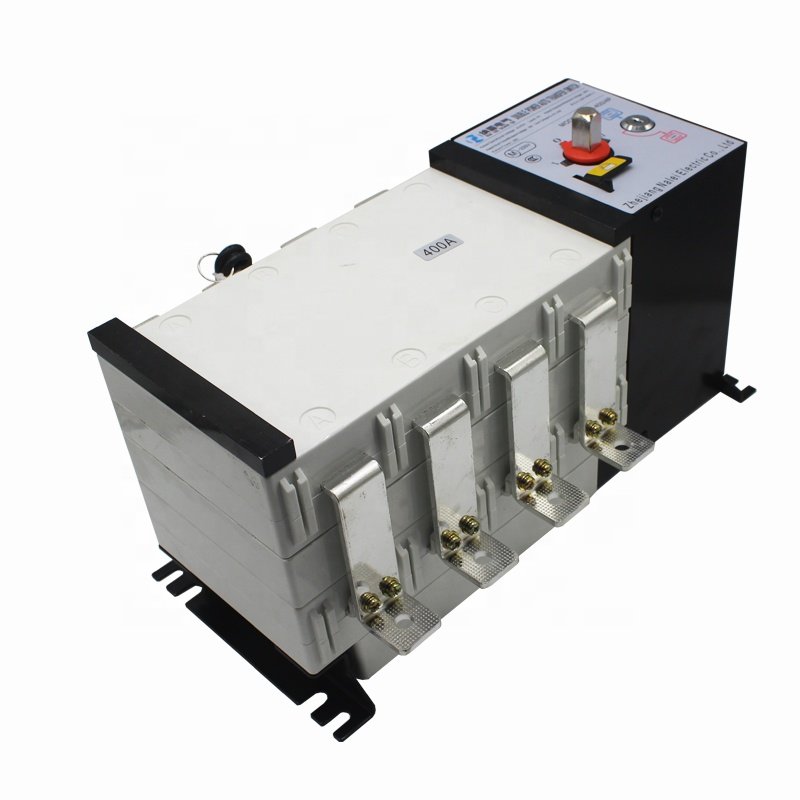 4P 350A 320A 280A 400V Dual Power Automatic Switching Switch ATSE 400 Amp Automatic Transfer Switch