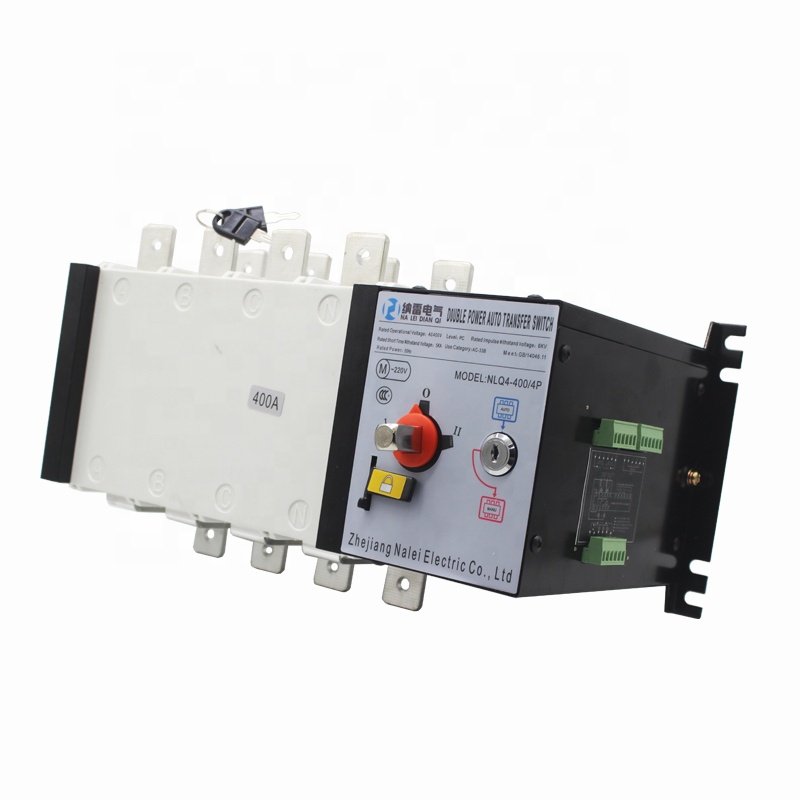 4P 350A 320A 280A 400V Dual Power Automatic Switching Switch ATSE 400 Amp Automatic Transfer Switch