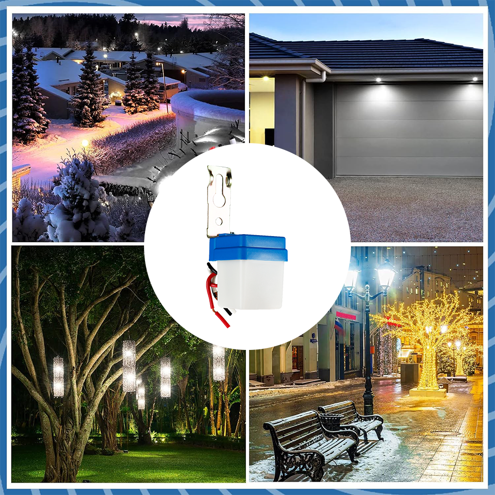CNRIYA 10A AC 220V Automatic Auto on Off Street Light Switch Photo Control Sensor Switch