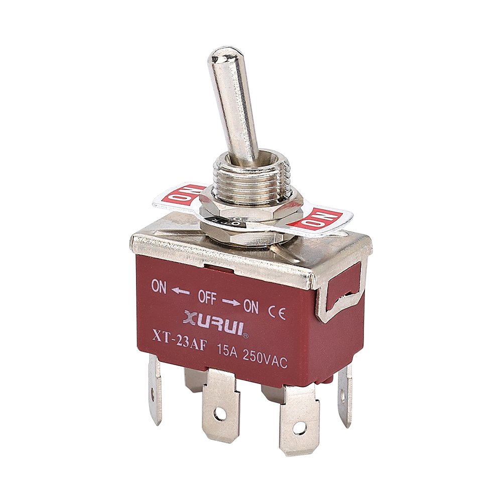 Auto Boat 15A Metal Handle Cars Toggle Switches