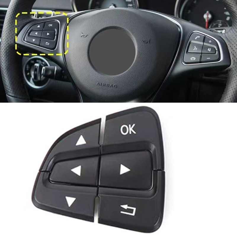 High Quality Combination Switch Fast Delivery Steering Wheel Multimedia Button Repair Kit for Mercedes-Benz