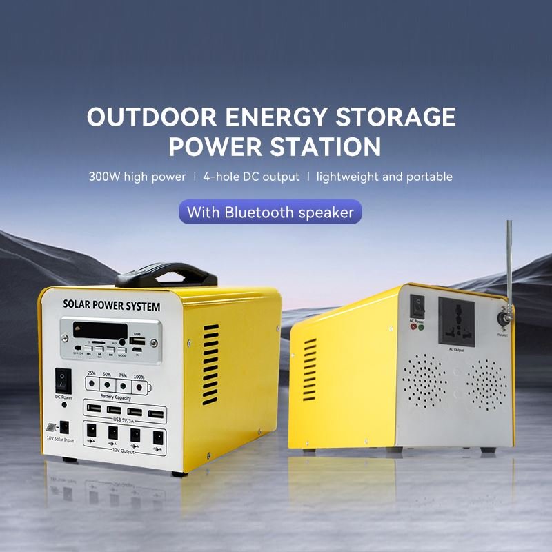 Complete Home Solar Power Solar Panel Station for Home Solar Home Light System Kit Inverter off Grid Mini Solar Power System