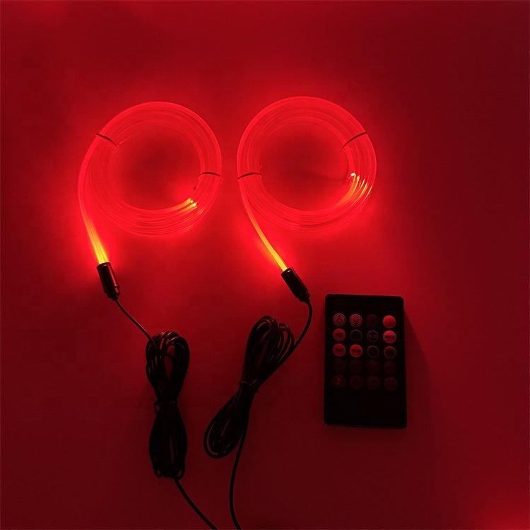 5v USB Car Accessories Interior Decorate Atmosphere Light RGB Led Fiber Car Led Strips App Ambient Light in Car