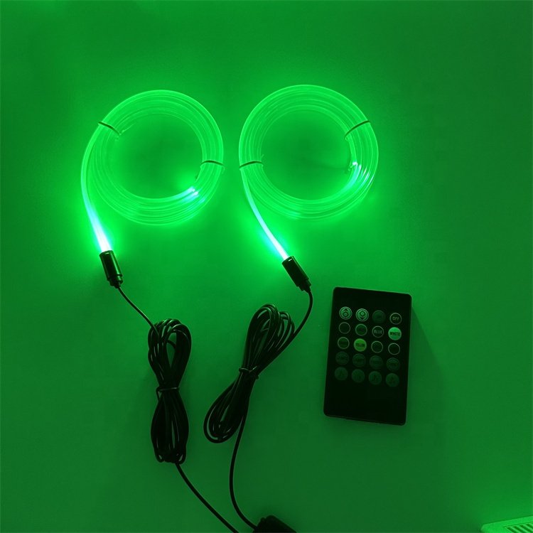 5v USB Car Accessories Interior Decorate Atmosphere Light RGB Led Fiber Car Led Strips App Ambient Light in Car
