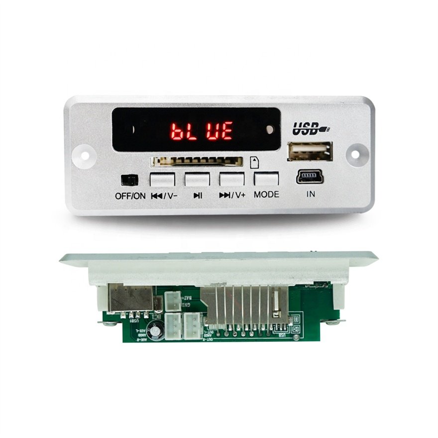 Music Wireless Speaker Decoder Board PCBA Digital Radio Bluetooth Module 5.0 MP3 USB Bluetooth AUX Kit With SD Card