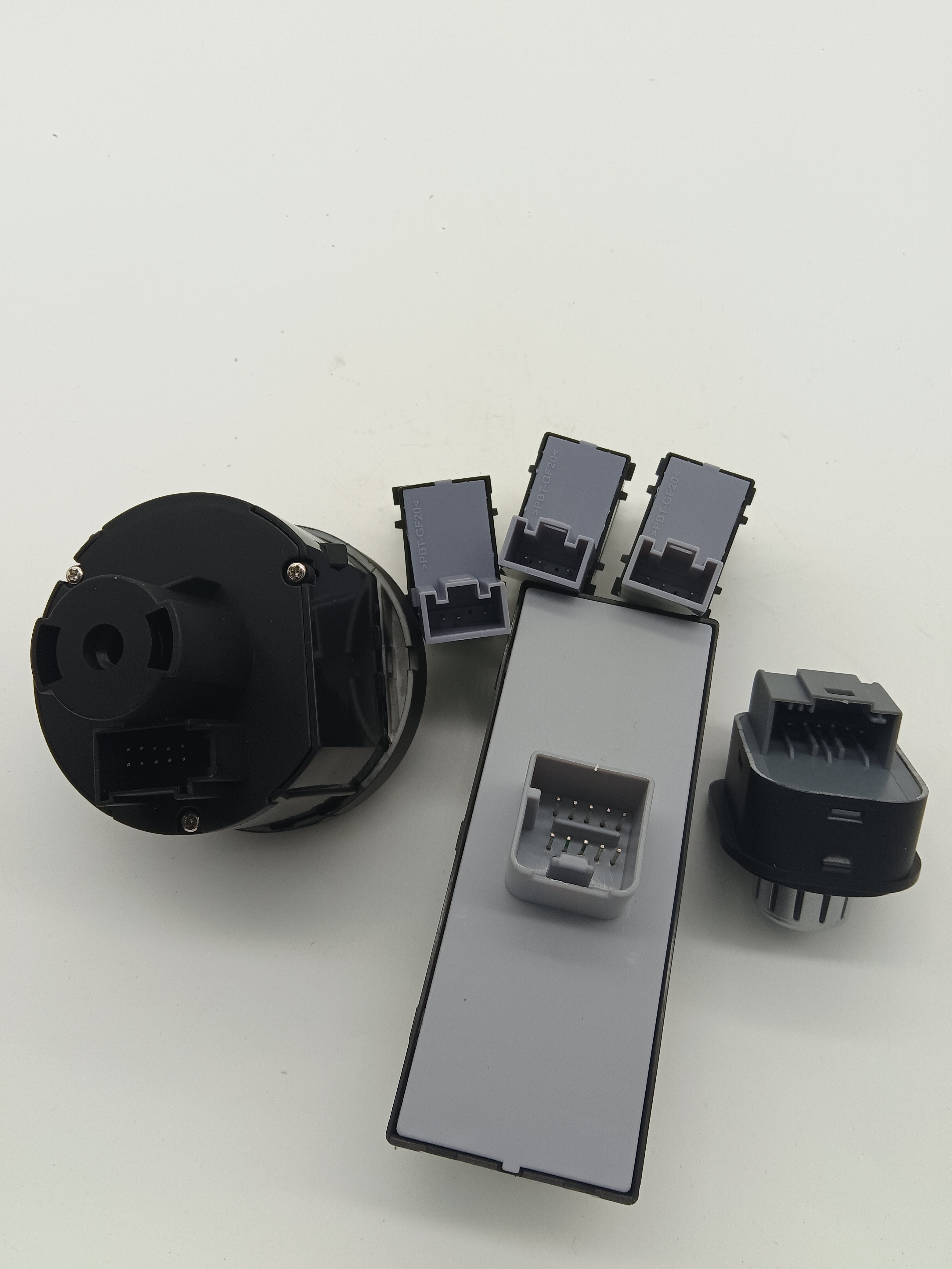 6 Pcs Headlight Switch Side Mirror Push Button Master Window Switch for Passat B6 Tiguan Caddy 5ND 941 431 B 5ND 959 857