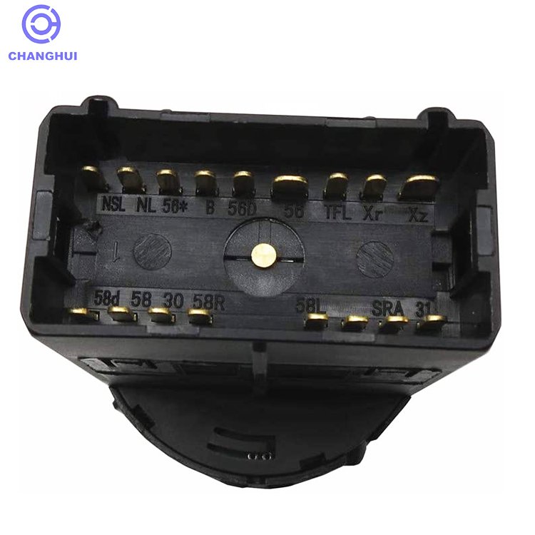 Car Fog Light Button Headlight Switch Knob 5JD941531 Brand New Front Left Driver-Side Auto Switch 1U0941531D Used on Germany Car