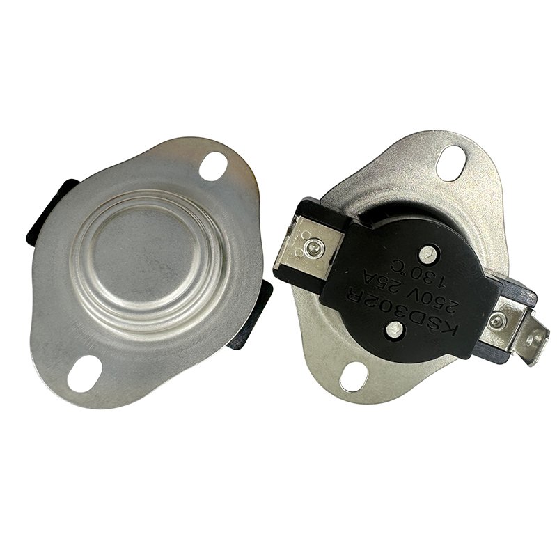 KSD302/KSD301 Bimetallic Large Current 250V 25A Thermostat Switch KSD306 Temperature Control for Household Electric