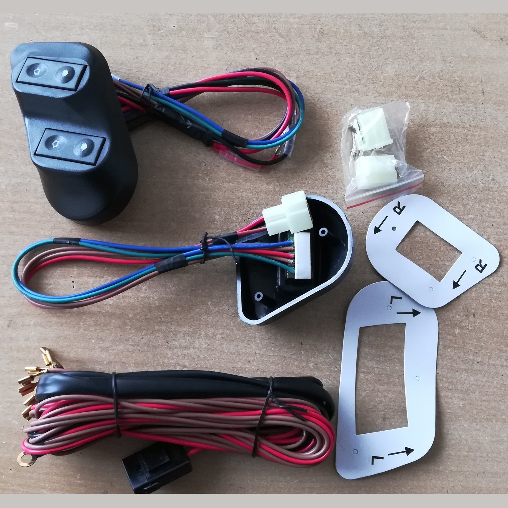 Factory 12V Regulator Conversion 4 Door 2 Doors Universal Auto Power Window Kit With Switch