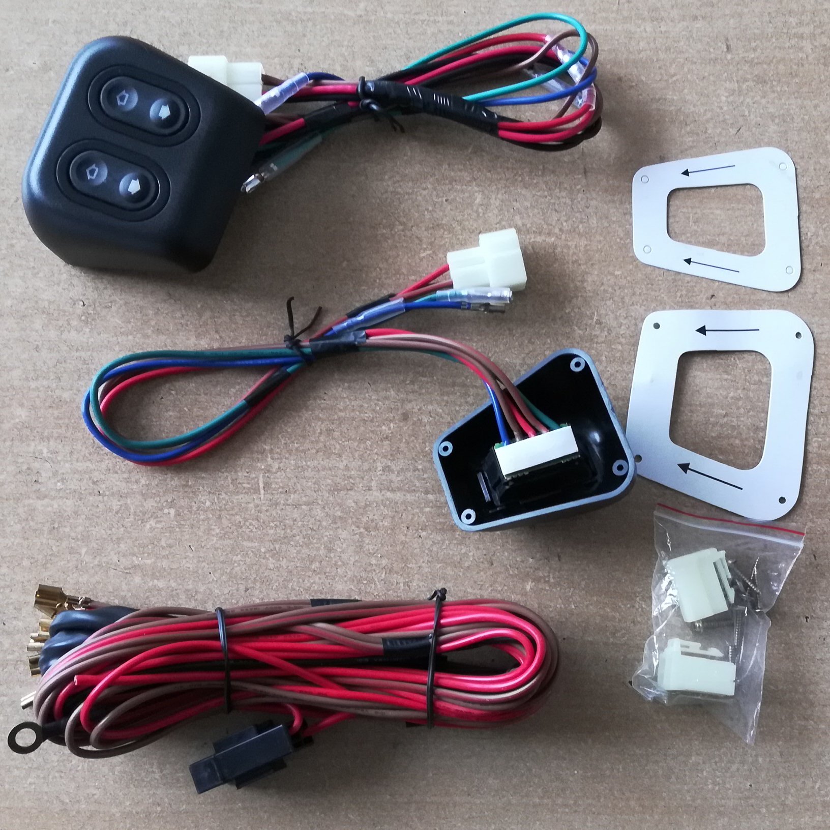 Factory 12V Regulator Conversion 4 Door 2 Doors Universal Auto Power Window Kit With Switch