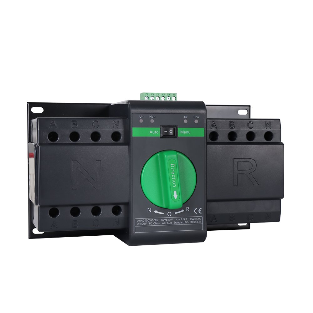 CE XLQ3 3 Phase Generator Manual Electrical Changeover Switch 4P 63A ATS 400V Automatic Transfer Switch Changeover Switch