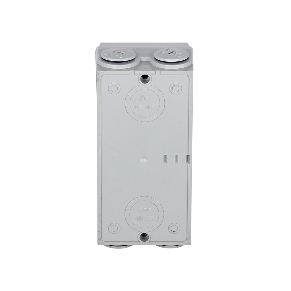AC IP65 Weatherproof Protected Isolator Switch Waterproof UKF 3P 20A 35A 63A 440V Made Of Metal And Plastic CE ROHS Certified