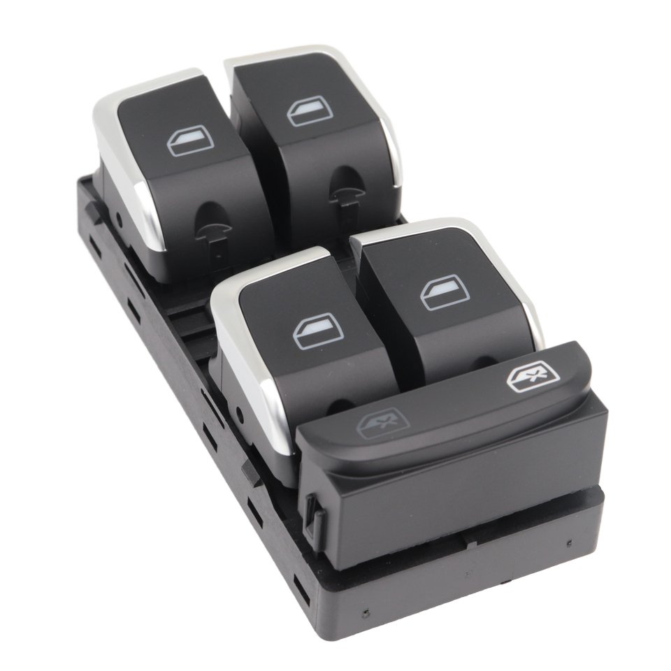 For Audi A3 A6 A4 Q5 Accessories Auto WINDOW SWITCH 2013-2020 A3 2012-2017 A6 2009-2016 A4 2010-2018 Q5 POWER SWITCH 8KD959851A