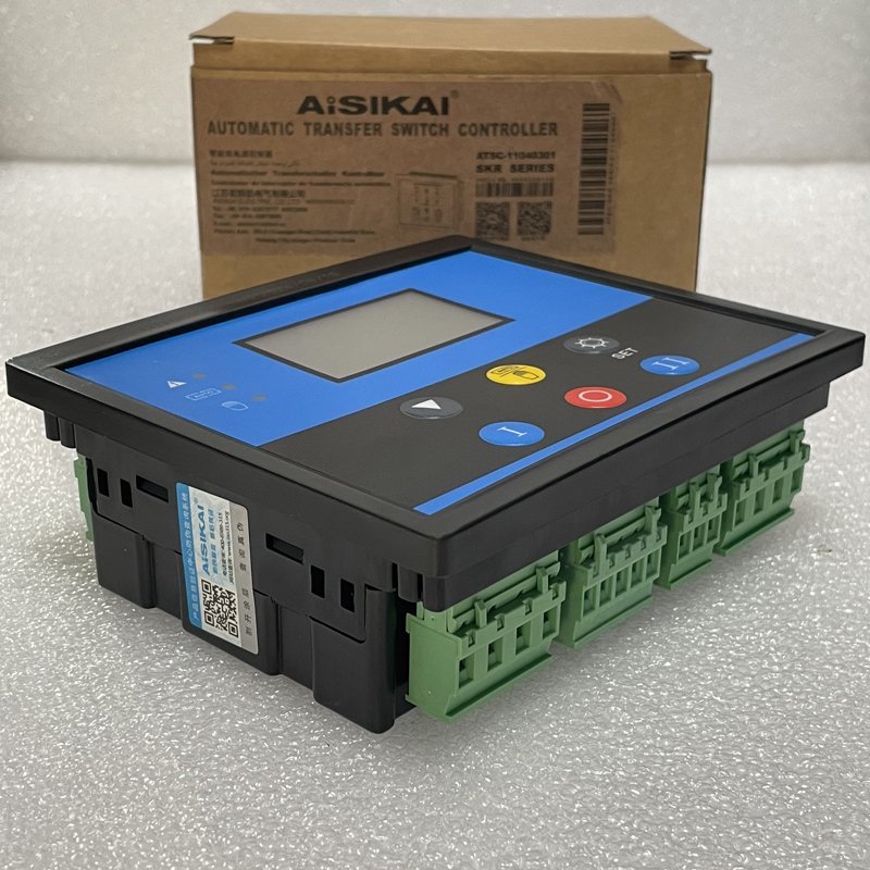 AISIKAI SKR2-B ATS Intelligent Diesel Generator Set Panel Accessory Plastic LCD Display Control Module