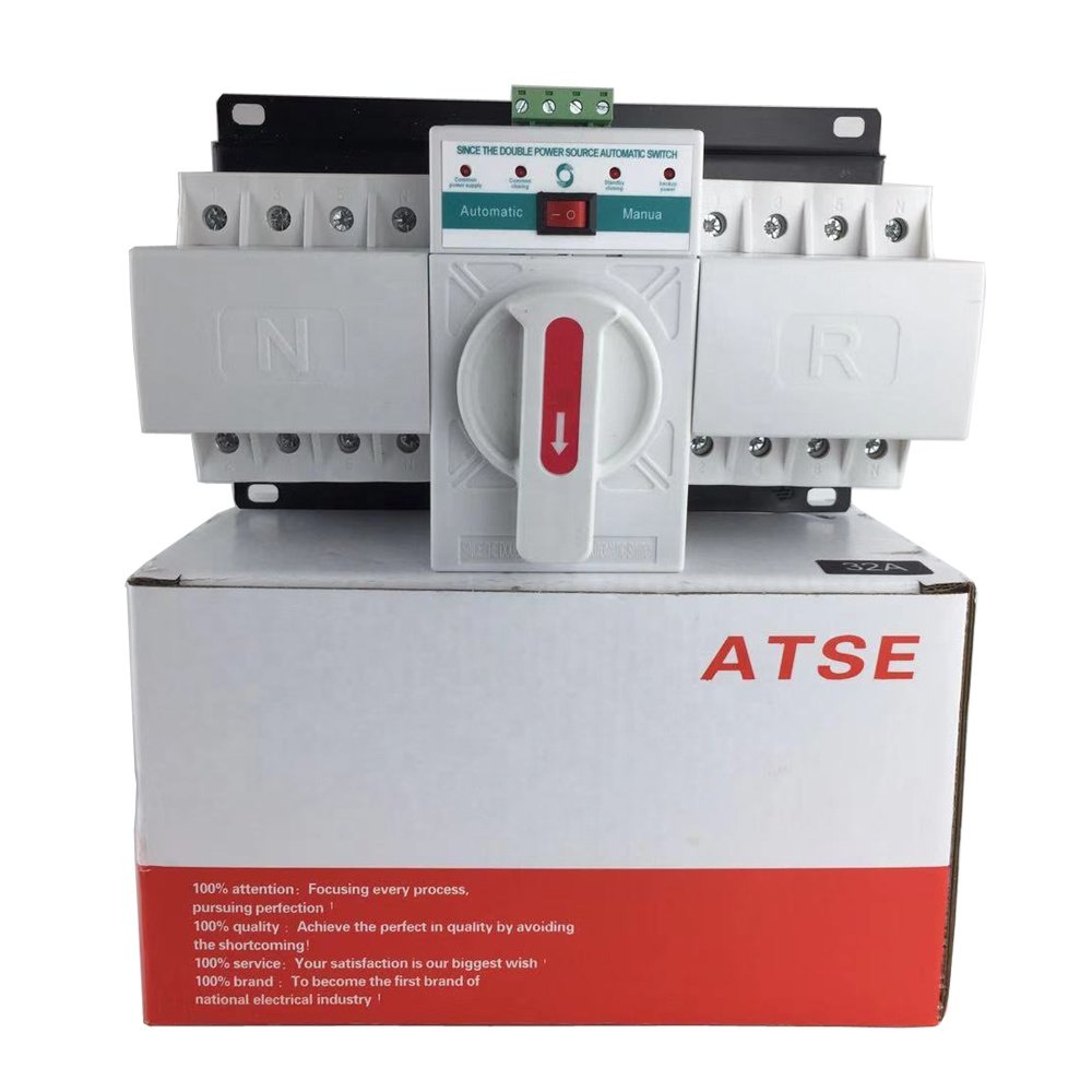 Home Use 4P 100A ATSE Automatic Transfer Switch Manufacturers ATS Automatic Changeover Switch