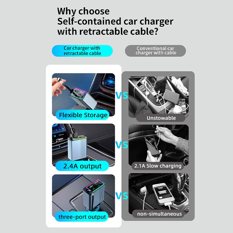 C77 Aluminum Case Bluetooth Car Kit PD30W QC3.0 USB 5V 3.1A Charger Wireless FM Transmitter Hands-Free for Phone