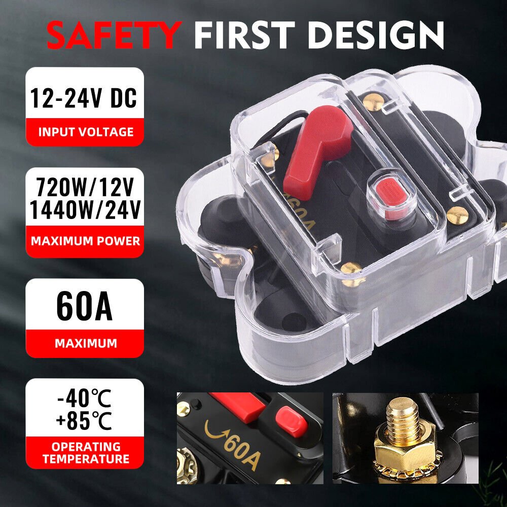 8 Switch Panel Relay System RGB 8-Gang Switch Panel Led Light Bar Circuit Relay System 12/24V