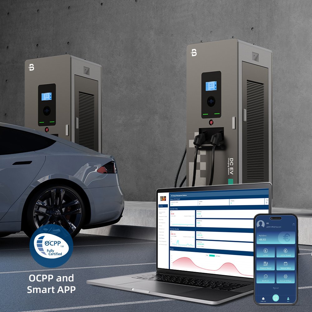 BENY 60kw 90kw 120kw 150kw 180kw 240kw CCS1 CCS2 GBT Ev Dc Fast Charger Dc Charging Stations Ev Charging System With OCPP1.6