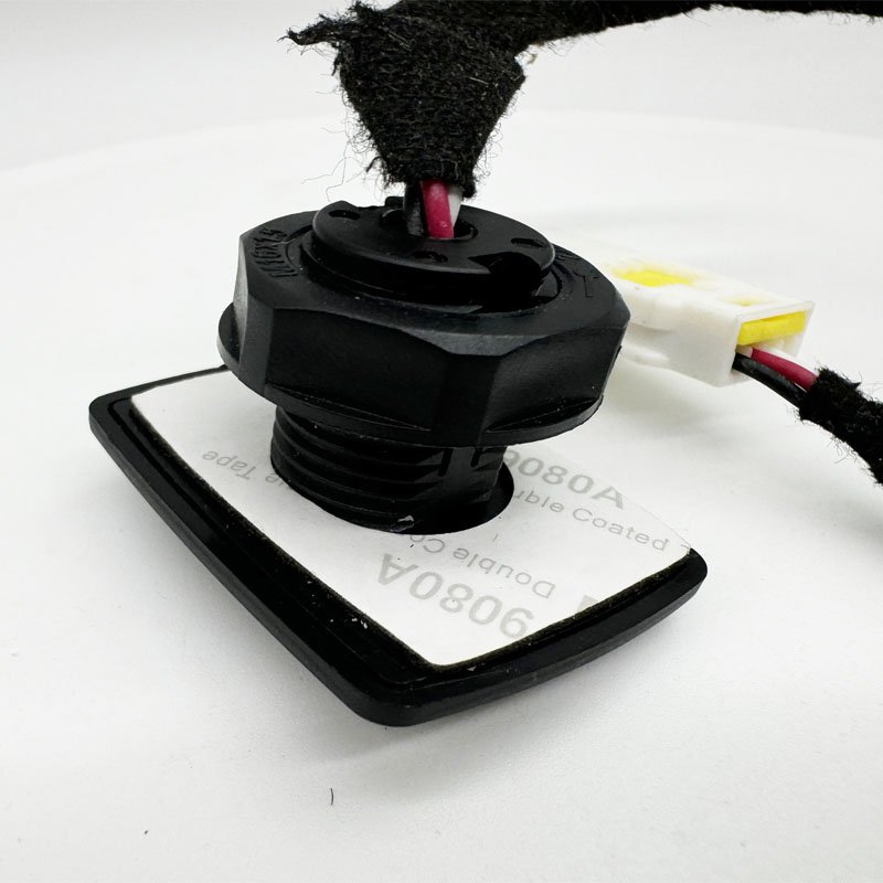 Car Rear Trunk Lock Door Switch Car Open Switch Button Car Rear Tailgate Electric Unlock Push Button Trunk Light Switch