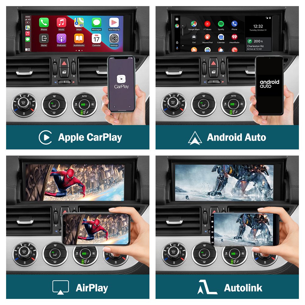 Road Top Wireless Apple Carplay Android Auto Mirror-link Car DVD Player CarPlay for BMW EVO System Z4 E89 2017 With 8.8" Screen
