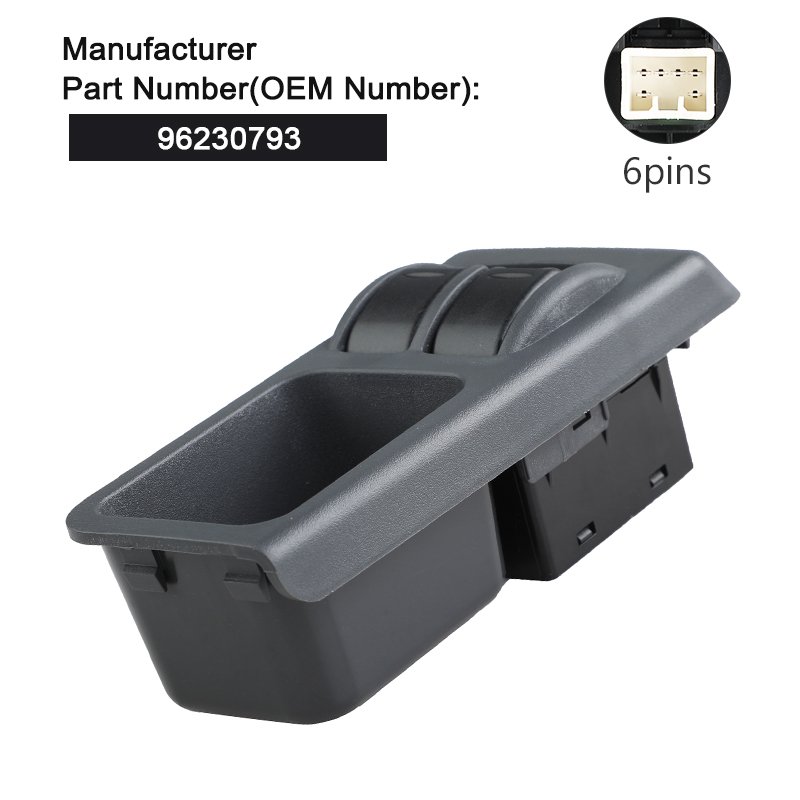 Hot Selling Power Window Control Switch Lifter Button 96230793 for Daewoo Lanos