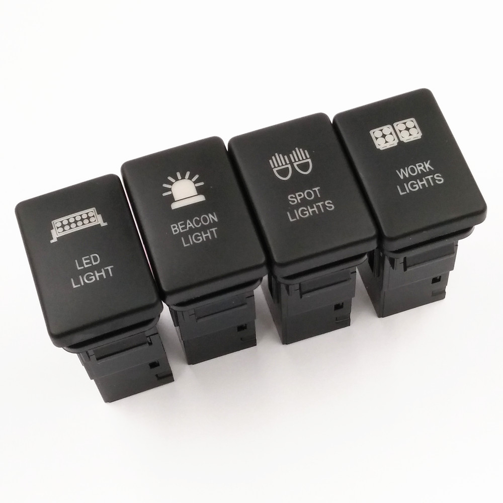 Auto Switches Electric Push Button Switch for Toyota Vios Camry Corolla RAV4 Prado Fog Light Switch