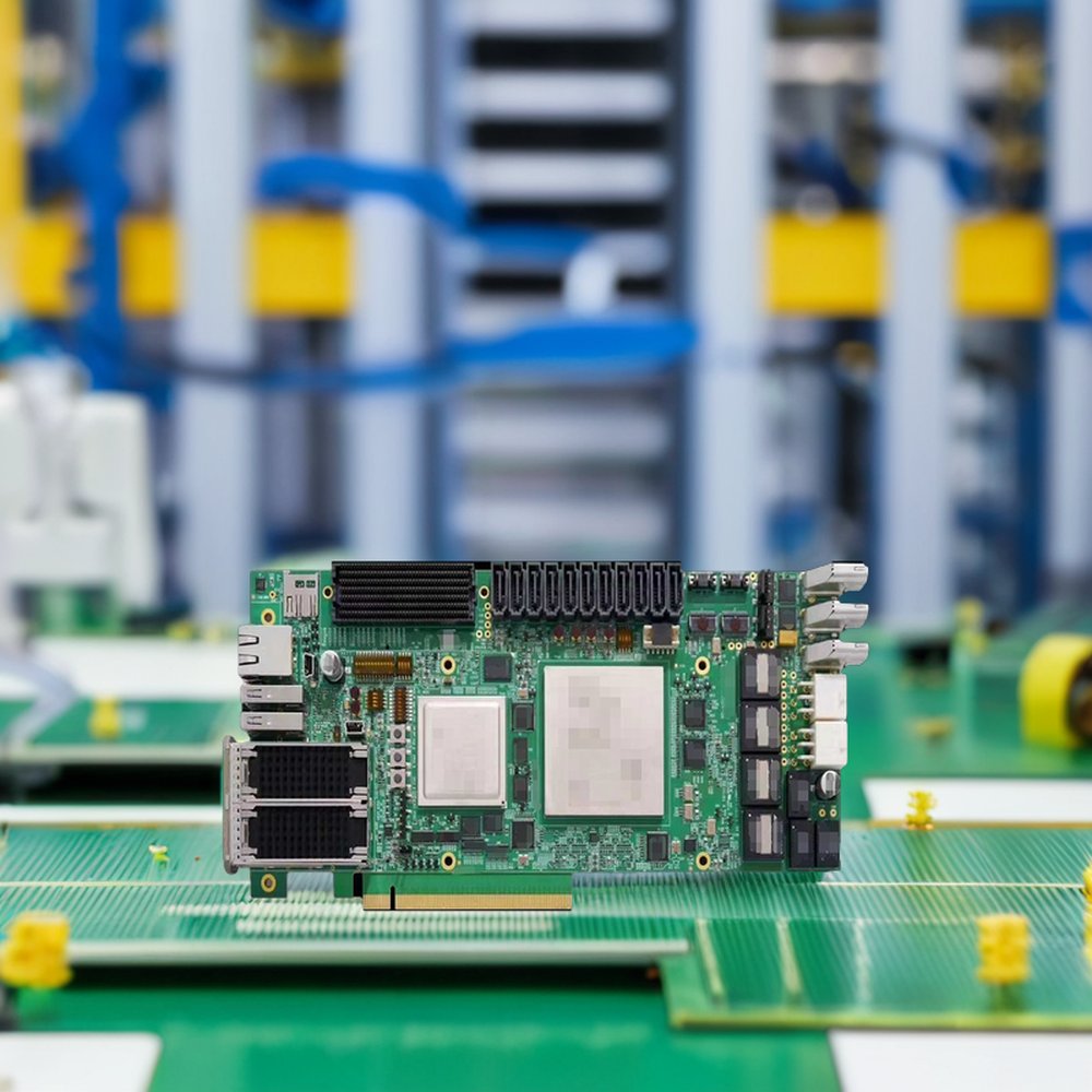High Frequency Auto Switches Network HDI PCB Assembly Electronic Controller Board with ODMA FR-4 Base Material