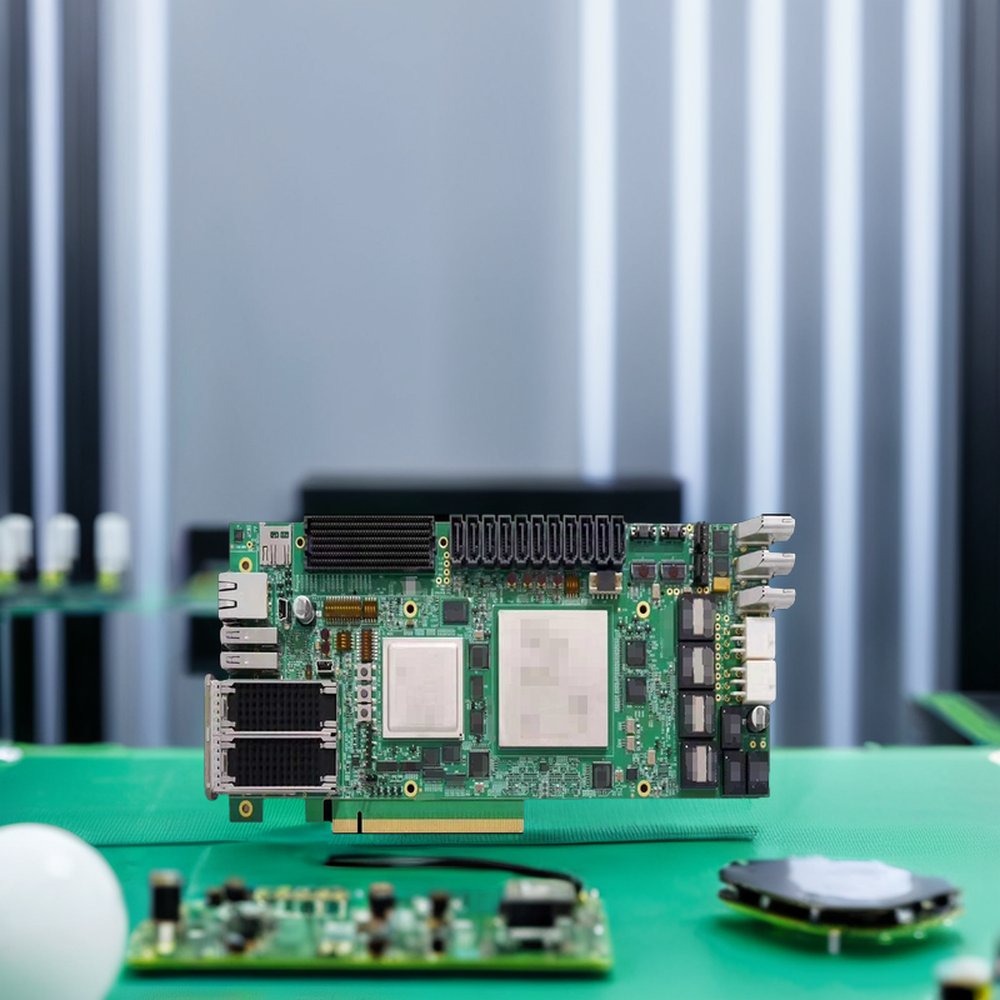 High Frequency Auto Switches Network HDI PCB Assembly Electronic Controller Board with ODMA FR-4 Base Material