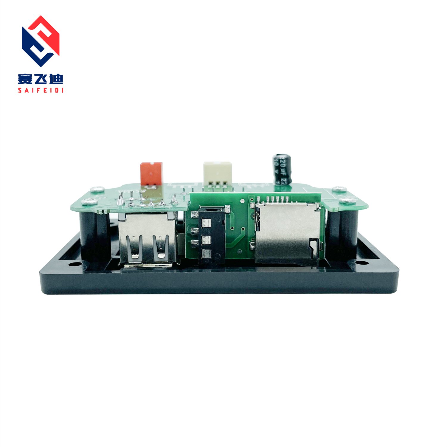 MP3 Decoder Board Car Audio USB TF FM Radio Module Color Screen MP3 Player Kit Wireless Blue Tooth 5.0 Cables Portable Speaker