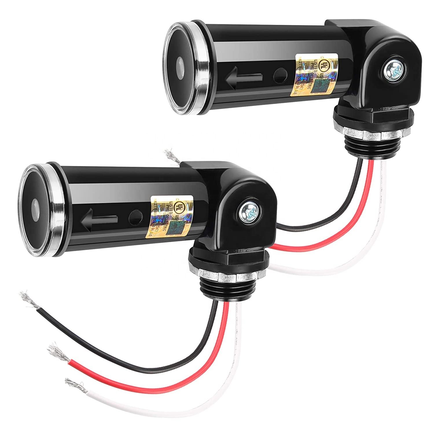 Dusk to Dawn Sensor, 120V 277V Photoelectric Switch, Waterproof Photocell Sensor