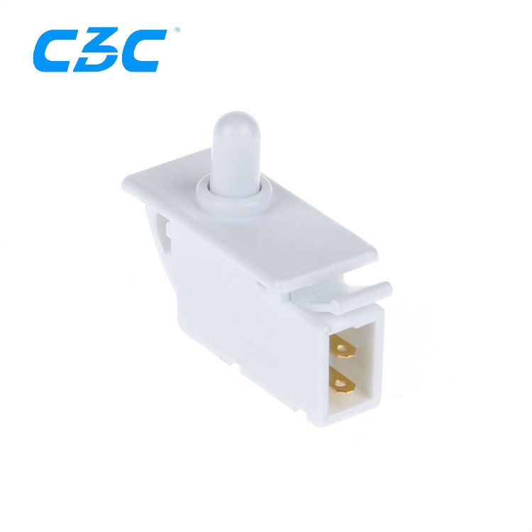 2025 NEW 125v 3pin No Nc Refrigerator Door Light Switch Refrigerator Door Light Switch for Refrigerator Spare Parts