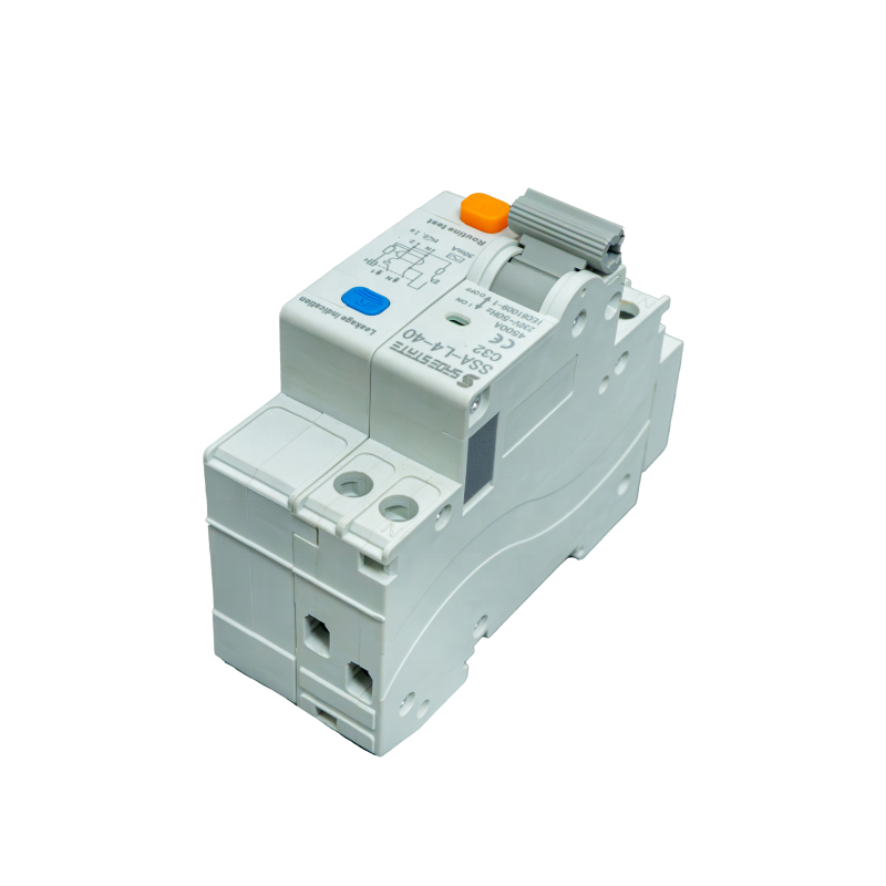 Single Pole Mini Circuit Breaker Mcb Mcb Brass Light Switch Smart Auto Recloser 32A Mini Earth Leakage Circuit Breaker