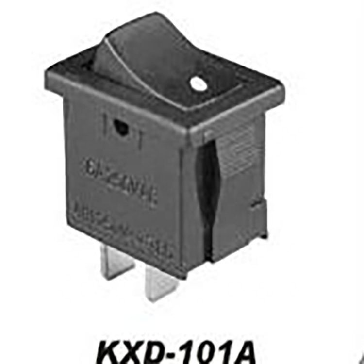 Boat Rocker Switch Black 10a/125v 6a/250v 2-4 Pin ON/OFF DPST Snap in