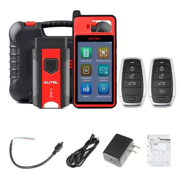 Autel MaxiIM KM100 KM100E Universal Key Generator Kit Support Transponder Reading/ Cloning and IMMO Learning Free Update Online