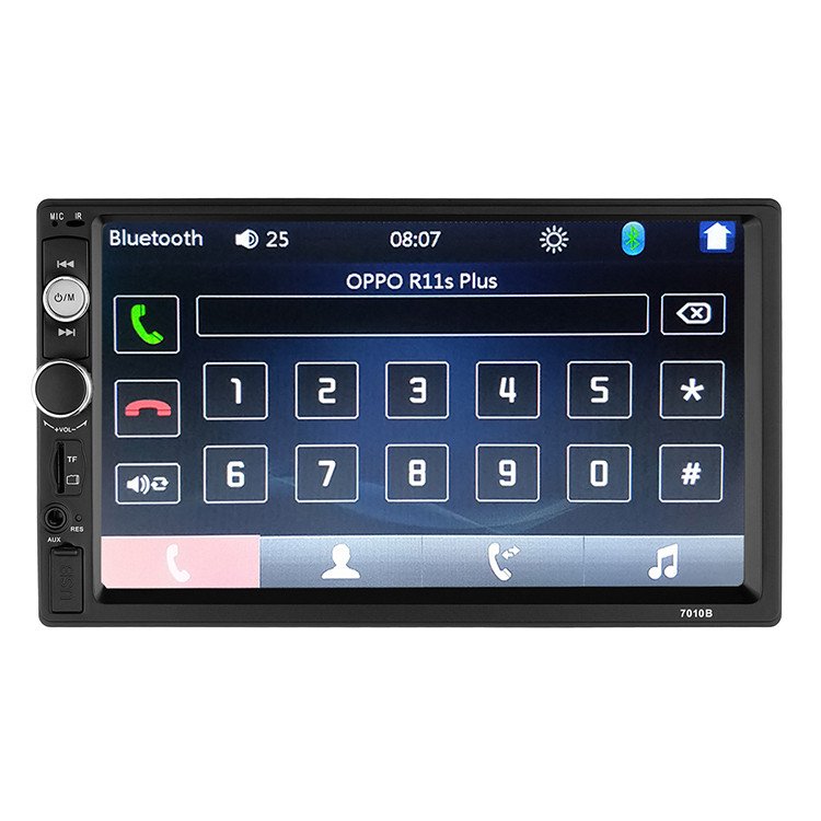Factory Wholesale 2 Din 7 Inch BT Car Kit User Manual MP5 Player Video Format Radio