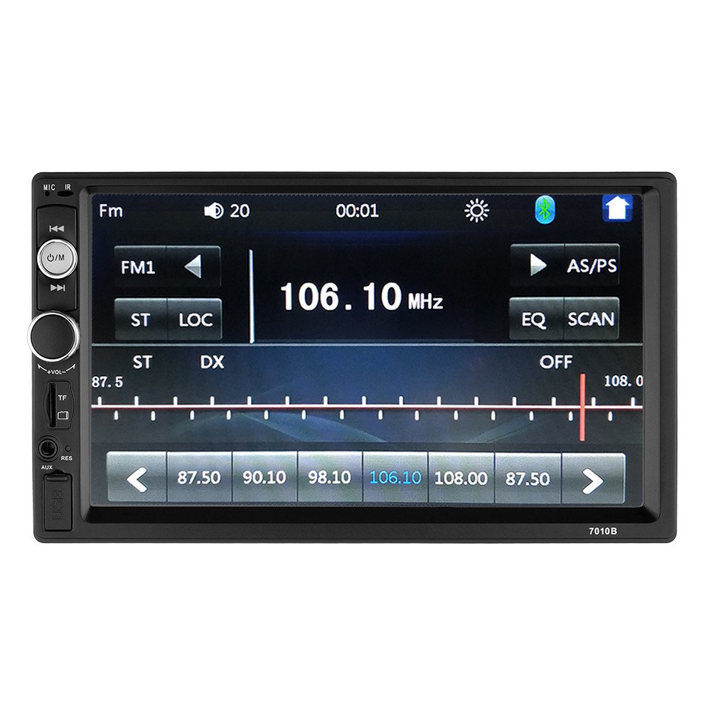 Factory Wholesale 2 Din 7 Inch BT Car Kit User Manual MP5 Player Video Format Radio