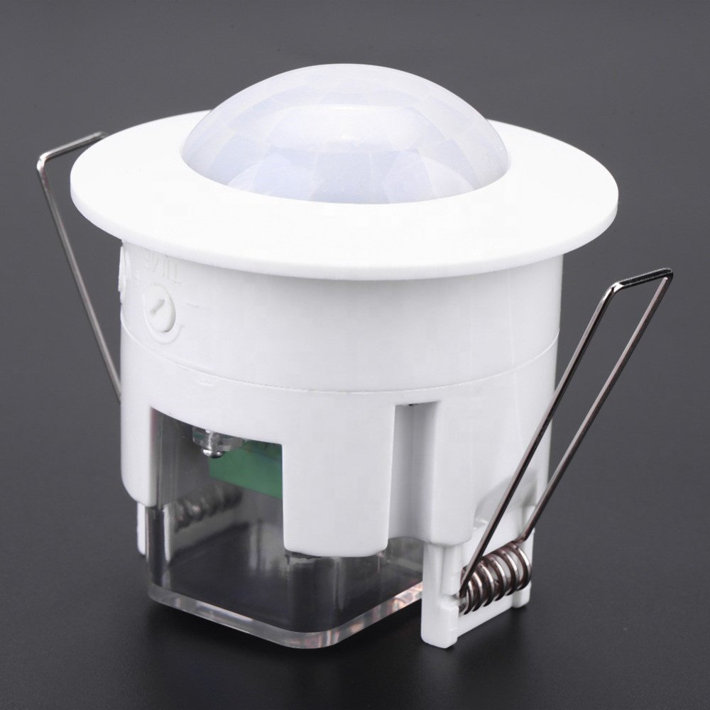Smart PIR Motion Sensor Light Switch Automatic on / OFF Adjustable 360 Degree Switch Body Induction Lamp Light Control Switch