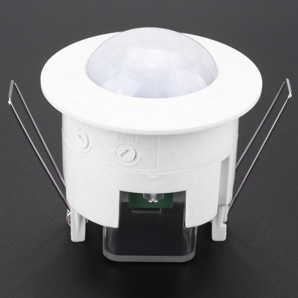 Smart PIR Motion Sensor Light Switch Automatic on / OFF Adjustable 360 Degree Switch Body Induction Lamp Light Control Switch