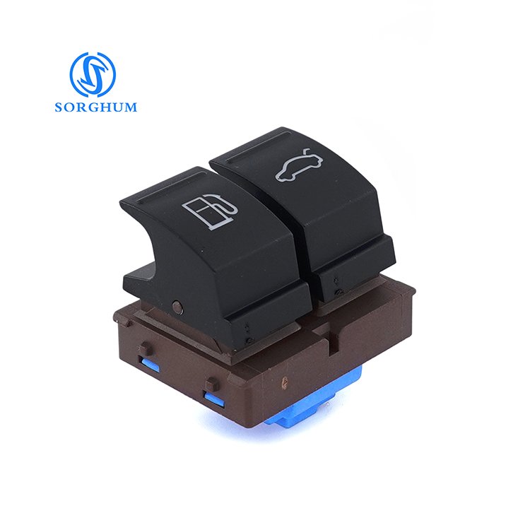 Sorghum 3C0959903 Fuel Tank Door Trunk Release Button Switch for VW Passat Jetta Passat EOS