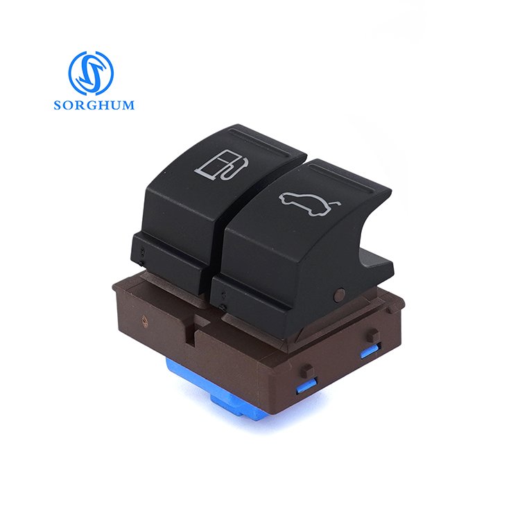 Sorghum 3C0959903 Fuel Tank Door Trunk Release Button Switch for VW Passat Jetta Passat EOS