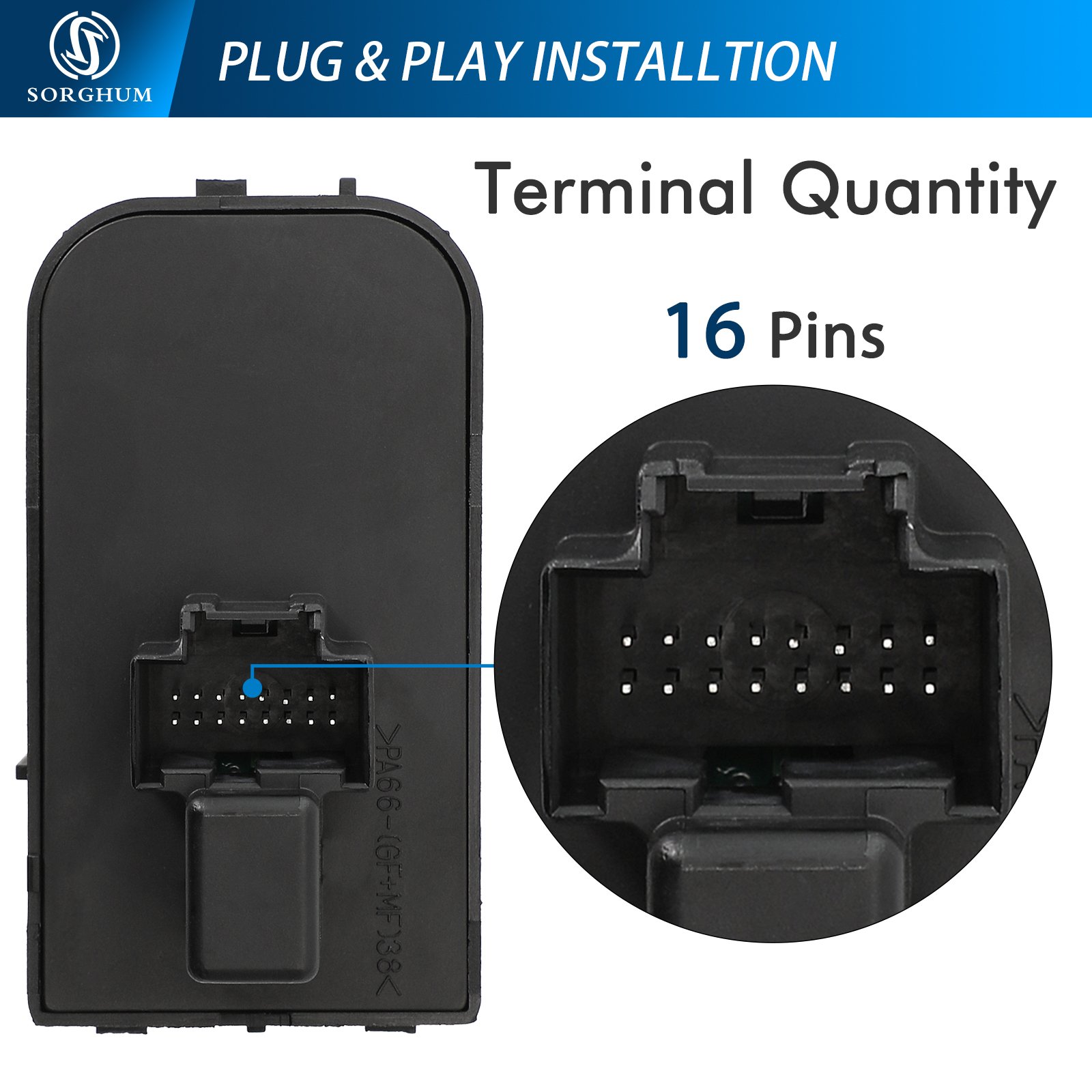 Sorghum 25858705 Headlight Fog Light Switch for 2007-2014 Chevy Silverado Tahoe GMC Sierra Yukon