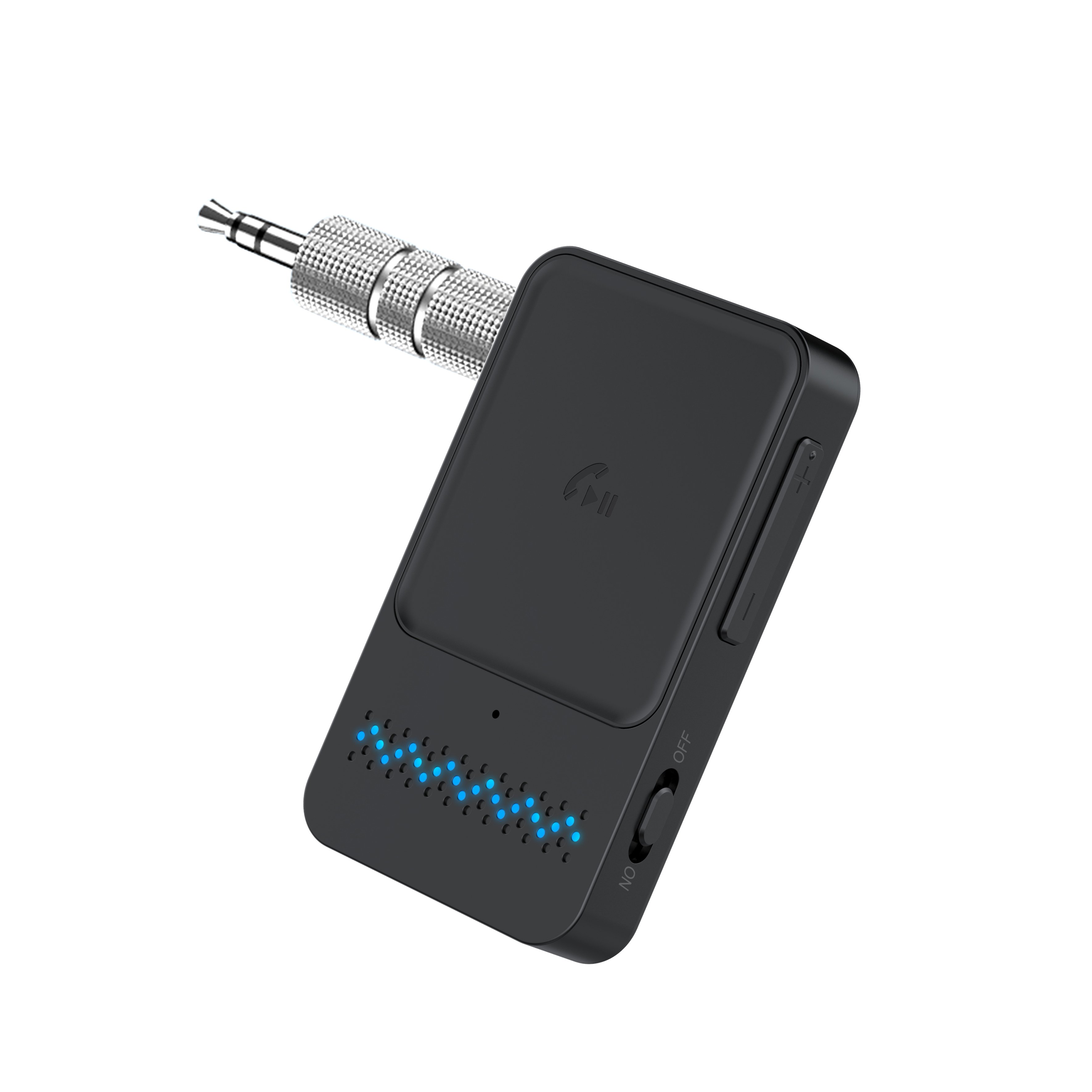 AGETUNR J32 2023 Car Bluetooth Receiver 3.5Mm Aux Car Stereo Audio Receiver Wireless BT5.3 Connect 2 Devices Handsfree Car Kit
