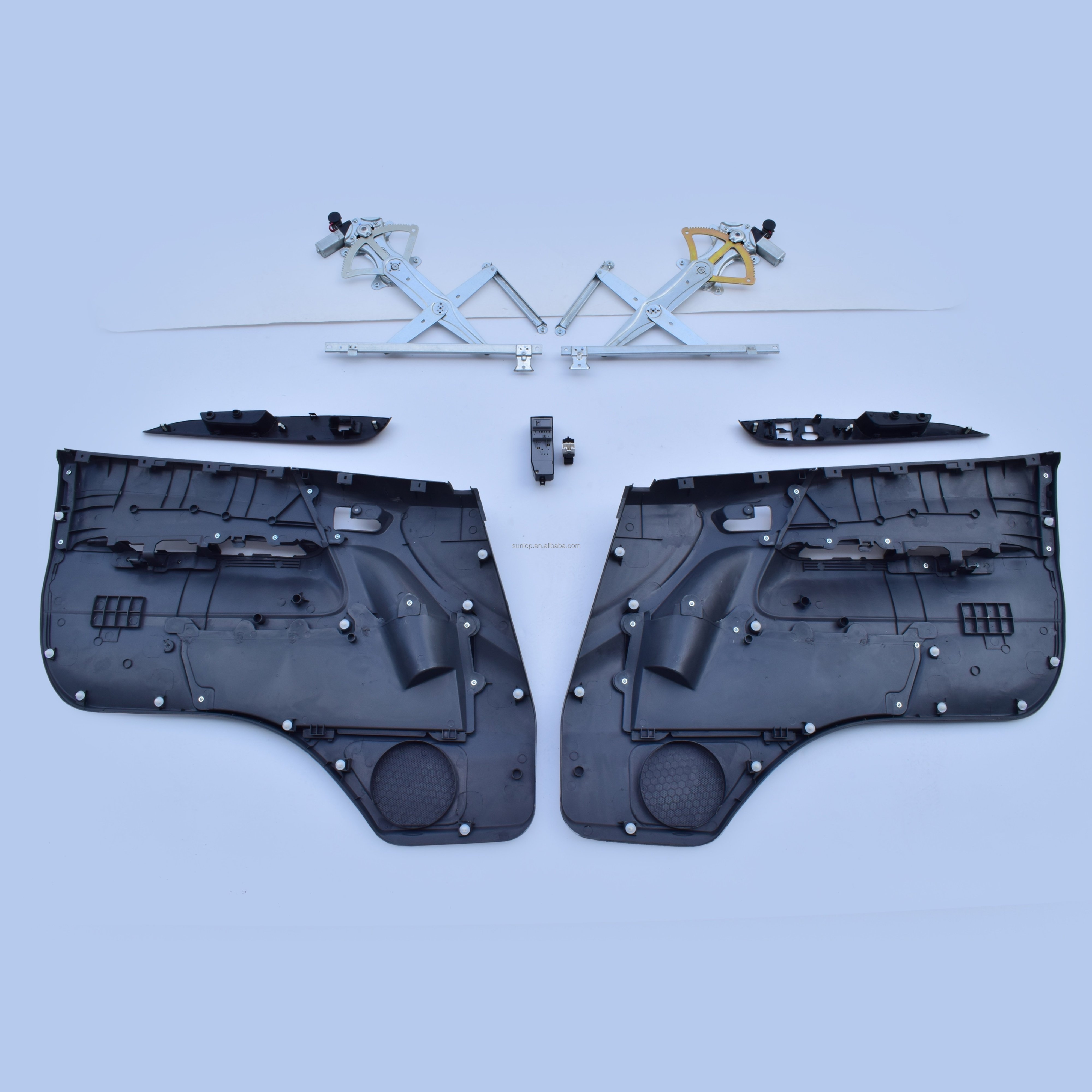 SUNLOP Hiace Auto Parts #1371 Front Door Inner Panel Kit-8pcs/set.Automatic. LHD & RHD for Hiace KDH 200