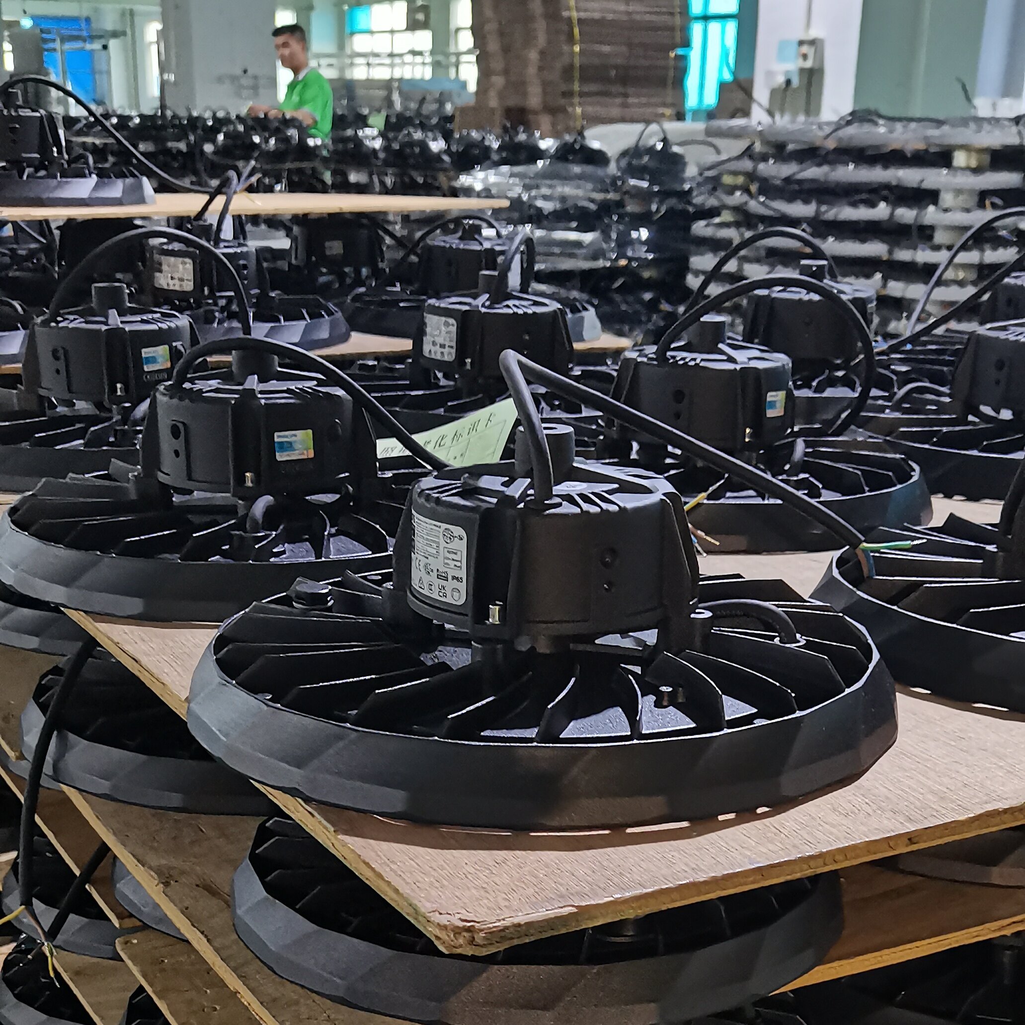 Phillips Driver LED High Bay Light 100W 150W 200W IP65 Industrial Commercial High Bay Lamp Warehouse Shop UFO High Bay Light