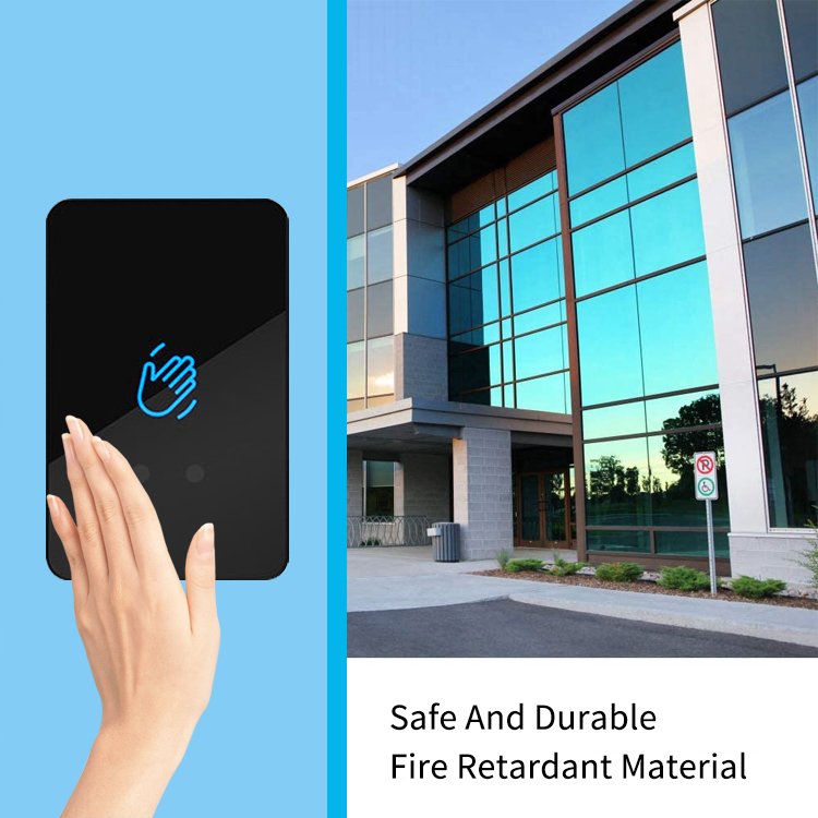 New Embedded Design No Touch Infrared Sensor Door Exit Button Access Control