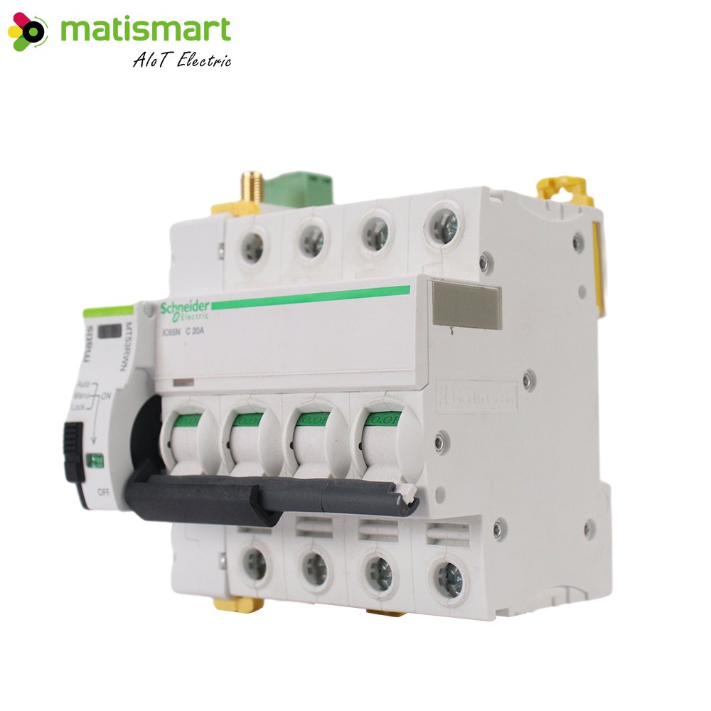 63a Tuya App Wifi Smart Circuit Breaker Tuya Wifi Switch Smart Breaker Wireless Remote Tuya Wifi 3 Phase Circuit Breaker