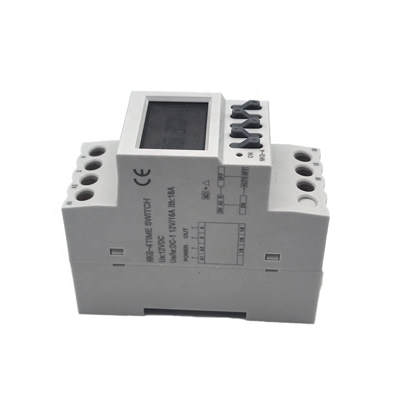 Din Rail Timer NKG-4 Intelligent Microcomputer Auto Bell Ring Controller Time Switch School 220V 40 Groups/day
