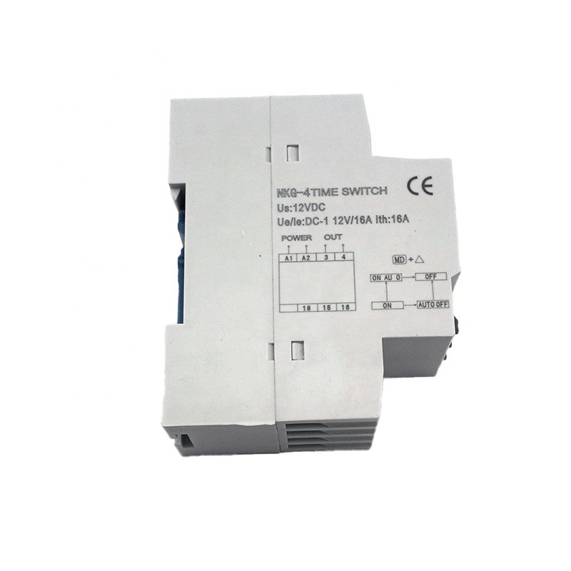 Din Rail Timer NKG-4 Intelligent Microcomputer Auto Bell Ring Controller Time Switch School 220V 40 Groups/day